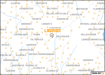 map of La Unión