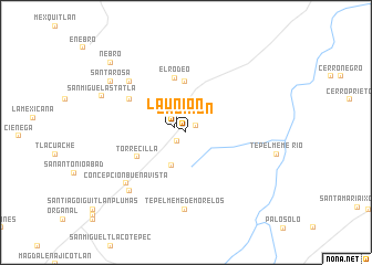 map of La Unión