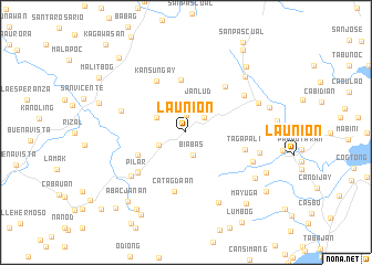 map of La Union