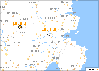 map of La Union