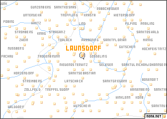 map of Launsdorf