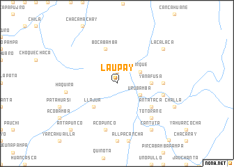 map of Laupay