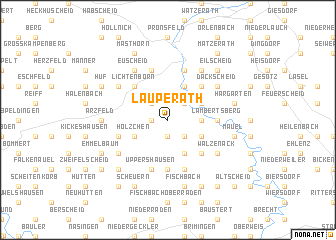 map of Lauperath