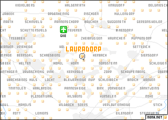 map of Lauradorp