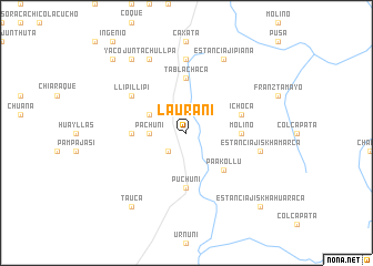 map of Laurani