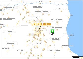 map of Laurel Bend