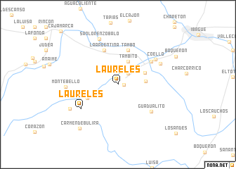 map of Laureles