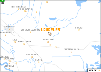 map of Laureles