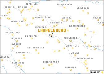 map of Laurel Gacho