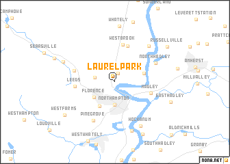 map of Laurel Park