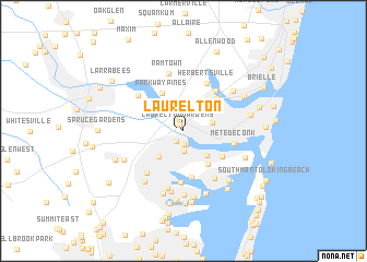 map of Laurelton