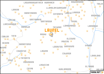 map of Laurel