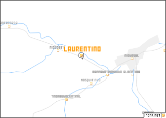 map of Laurentino