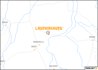 map of Laurhia Khurd
