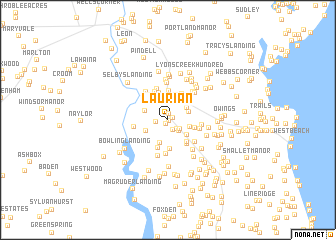 map of Laurian