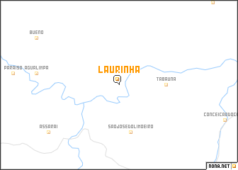 map of Laurinha