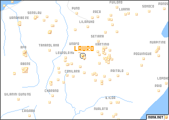 map of Lauro