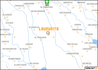 map of La Ururita