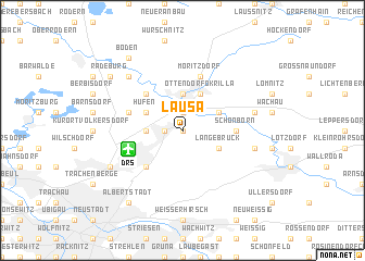 map of Lausa