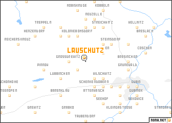map of Lauschütz