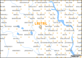 map of Lāutail