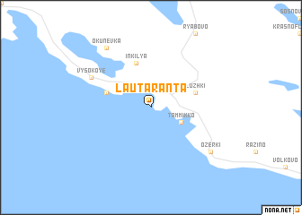 map of Lautaranta