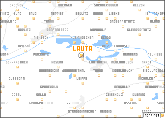 map of Lauta