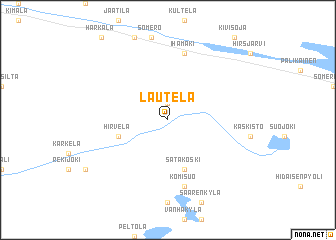 map of Lautela