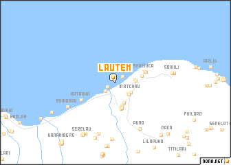 map of Lautem