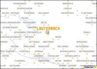 map of Lauterbach