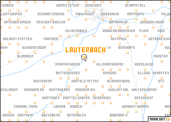 map of Lauterbach