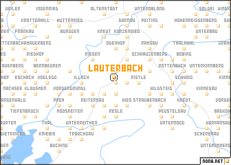 map of Lauterbach