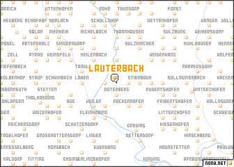 map of Lauterbach