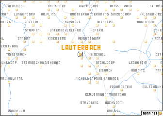 map of Lauterbach