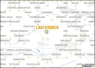 map of Lauterbach