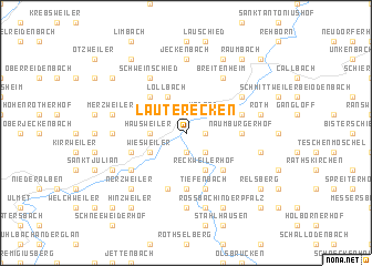 map of Lauterecken