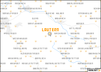 map of Lautern