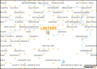 map of Lautern