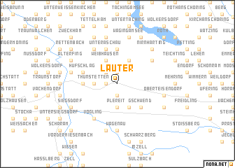 map of Lauter