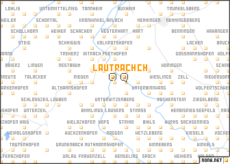 map of Lautrach