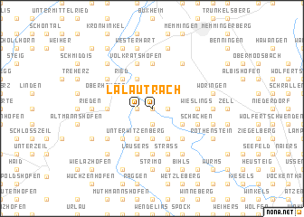 map of Lautrach