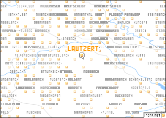 map of Lautzert