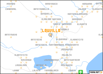 map of La Uvilla