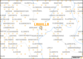 map of La Uvilla