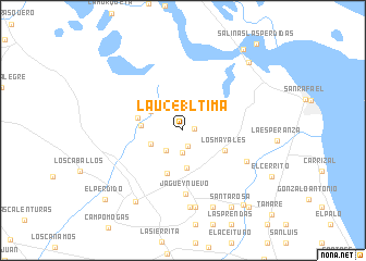 map of La U(241)ltima