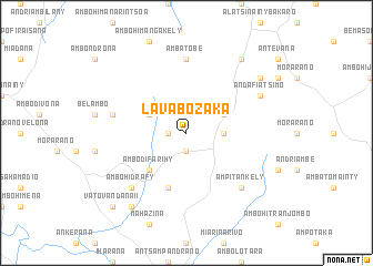 map of Lavabozaka