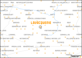 map of Lavacquerie