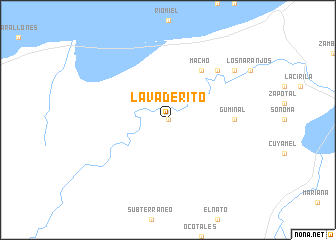 map of Lavaderito