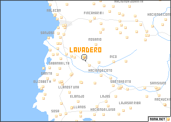 map of Lavadero