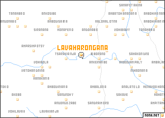 map of Lavaharongana